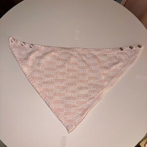 Kith Light Pink Logo Bib